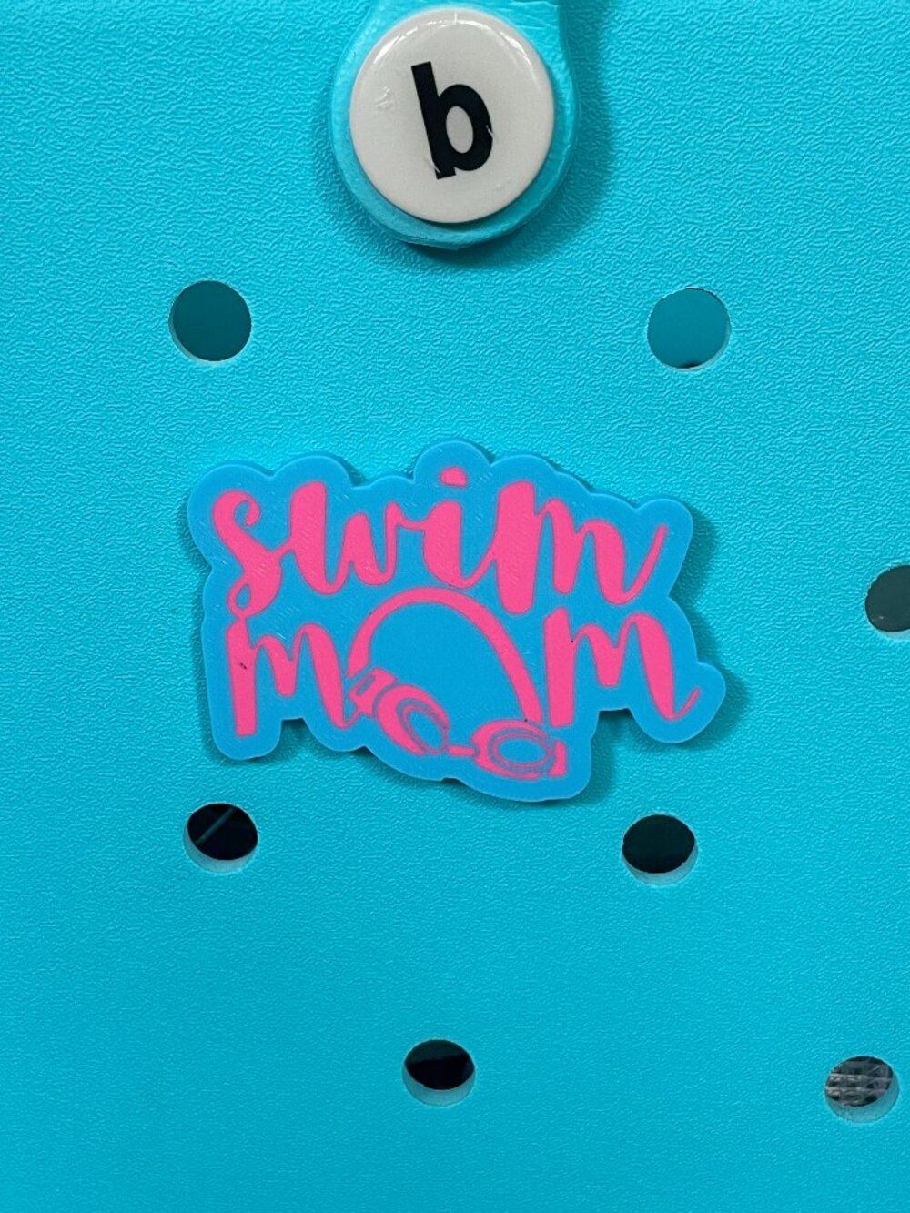 Swim Mom Bogg Charm-Swim Bogg Charm-Swimmer Bogg Charm-New!